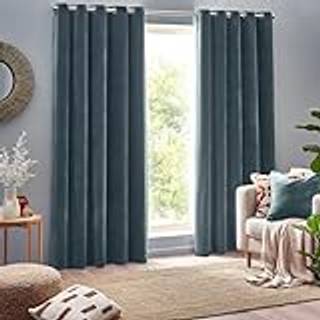 Yard Heavy Chenille Velvet Room Darkening Gardiner til gardinstang168x183cm