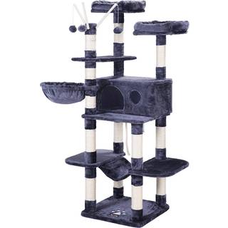 Feandrea kattetræ, XXL Cat Condo, 164 cm, Smoky Grey