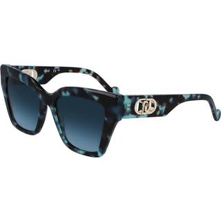 Liu Jo LJ777S 428 53 Solbriller Kvinder Tortoiseshell - Petrol Blue Tortoise - 53mm