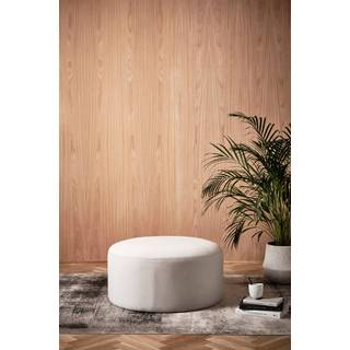BOLTON siddepuf diameter 78 cm - Hvid