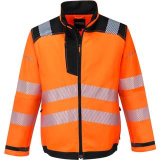 PW3 Hi-Vis arbejdsjakke - Gul/Marine (Størrelse: XXL)