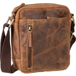 Umhängetasche Leder 18x21cm Vintage 1556 | Greenburry.de