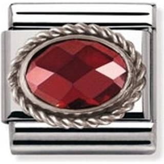 Nomination Red Cubic Zirconia Charm