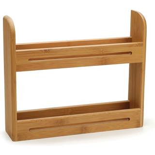 RSVP International Bamboo Collection Countertop D? Cor til Kitchen & Tabletop Spice Rack 12x2.75x10.25