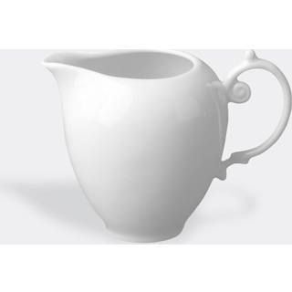 L'Objet Tea And Coffee - 'Aegean' creamer, white in White Porcelain