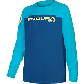Endura MT500 Burner Trøje Junior Blueberry - Størrelse 7-8 år
