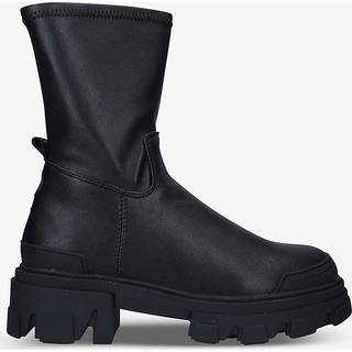 KG Kurt Geiger Sort Vegan Trekker Sokker StøvlerEU 40 (UK 7)