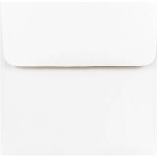 Jampapir 4,5 x 4,5 kvadratmeter invitationskonvolutter - hvid - 100/pakke