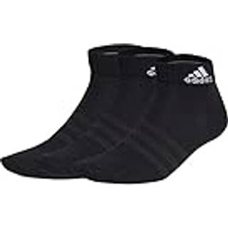 Tynde og lette ankelsokker, 3 par - Black / White - 37-39