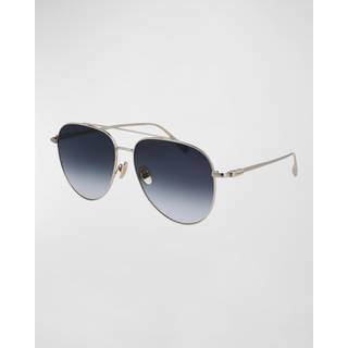 Salvatore Ferragamo SF 308S 715 61 Solbriller Mænd Guld - Light Gold - 61mm