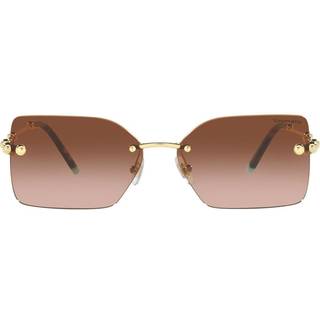 Tiffany & Co. TF3088 Asian Fit 61773B 59 Solbriller Kvinder Guld - Pale Gold - 59mm