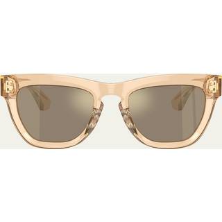 Burberry BE4415U 40635A 52 Solbriller Kvinder Brun - Transparent Brown - 52mm