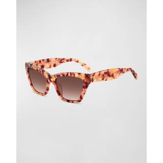 Kate Spade Fay/G/S Asian Fit HT8/HA 54 Solbriller Kvinder Tortoiseshell - Pink Brown Tortoise - 54mm