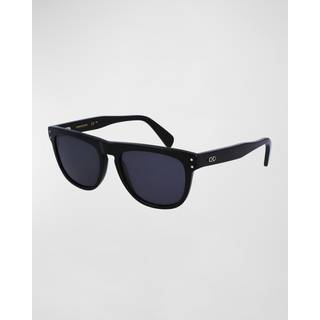 Salvatore Ferragamo SF 1111S 001 55 Solbriller Mænd Black - Black - 55mm