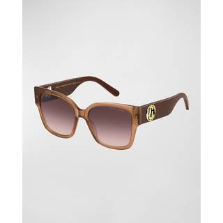 Marc Jacobs MARC 698/S 2LF/HA 54 Solbriller Kvinder Brun - Transparent Brick Brown - 54mm