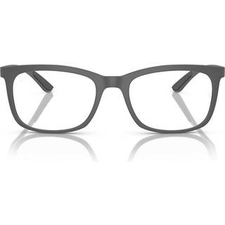 Ray - Ban Unisex RX7230 5521 Optiske stel Kig Grå Transparent Pillow Normal - Grå
