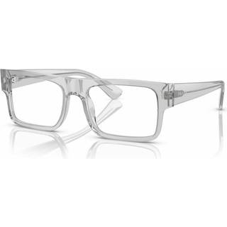 Prada PR A01V 17P1O1 57 Briller Mænd Krystalklar - Transparent Grey - 57mm