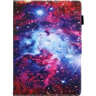 iPad 10.2&#39;&#39; (2021 / 2020 / 2019) / Air (2019) / Pro 10.5&#39;&#39; Læder Cover m. Stand - Galakse