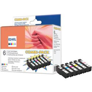 Peach T24XL blækpatron 6-pakke