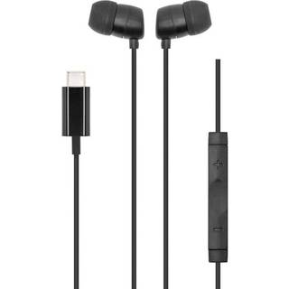 Linocell Bullets USB-C hovedtelefoner - Sort