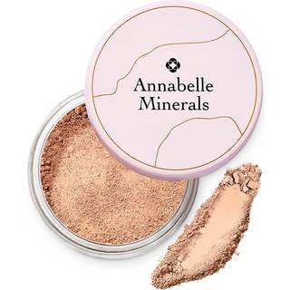Annabelle Minerals Matte Mineral Foundation Mineralpudder foundation til et mat udseende Skygge Golden Light 4 g - 4 g