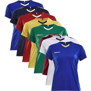 Craft 1905567 progress jersey contrast wmn Kvinde / Spillertrøje / Sportstrøje / Trøje WHITE/BLACK M