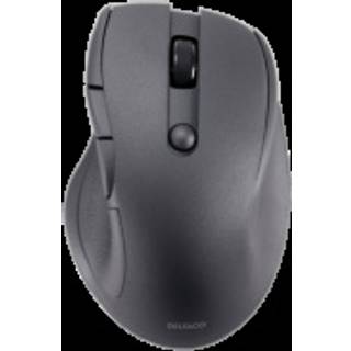 Deltaco Bluetooth Office Mouse, 5 knapper, 600-1200 DPI - Sort