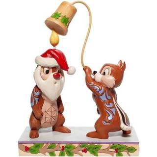 Disney julefigur chip og chap med lyseslukker