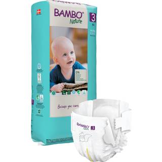 Bambo Ble Nature 4-8 kg 3 x 52 stk Str. 3 Miljømærkede