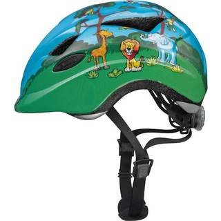 Abus Anuky Jungle børnehjelm blå/grøn - Hjelmstørrelse 52-57 cm
