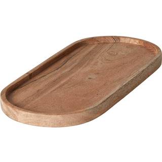 Dacore Ovalt Fad 30 x 13 cm - Akacietræ