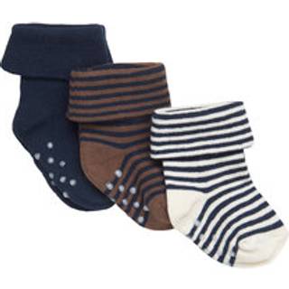 BeKids Baby rib strømper - Sky Captain