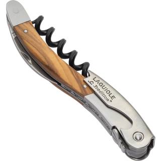 Laguiole Tradition Proptrækker Oliventræ Single Lever