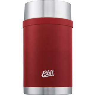 Esbit Sculptor Stainless Steel Food Jug 1000 ml Burgundy, 1000 ML