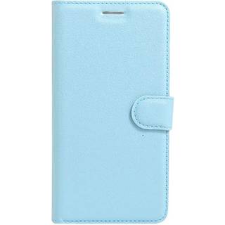 Apple iPhone SE (2022/2020)/8/7 Litchi FlipCover m. Kortholder - Blå