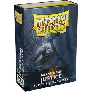 Dragon Shield Japanese size Dual Matte Sleeves - Justice