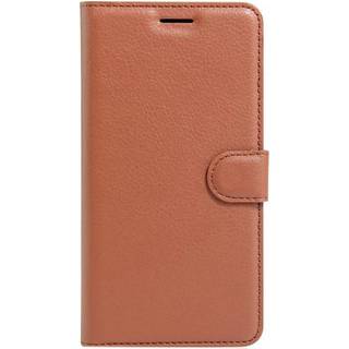 Apple iPhone SE (2022/2020)/8/7 Litchi FlipCover m. Kortholder - Brun