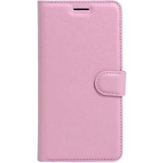 iPhone SE (2022 / 2020) / 8 / 7 Mobilcover m. Pung Soft Pouch Læder Lyserød
