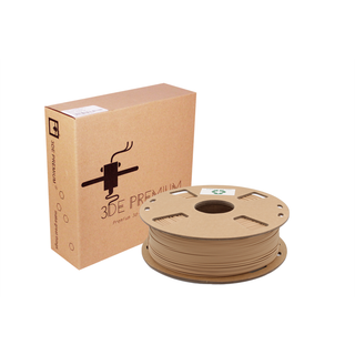 3DE Premium - PLA - Light Wood - 1.75mm - 1kg