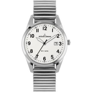 Jacques Lemans Vienna 1-2002T - Herre - 40 mm - Analog - Quartz - Mineralglas