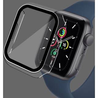 Apple Watch 9/8/7 (41mm) ENKAY Cover & Hærdet Glas - Gennemsigtig