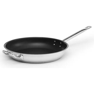 Belagt stegepande i rustfrit stål, Excalibur - Patina - 36 cm