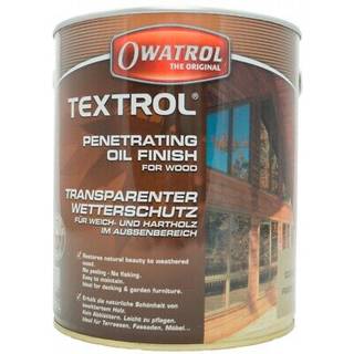 Owatrol Textrol Træolie Til Altan og Terrasse - 1 liter - Gylden Eg