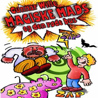 Magiske Mads #2: Magiske Mads og den røde bus (Lydbog)