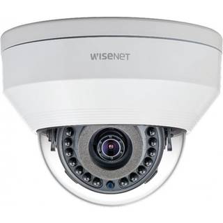 Hanwha Vision Dome Kamera LNV-6022R 4mm Überwachungskamera mit 2 Megapixel Auflösung. professionelle Kamera für außen - weiß