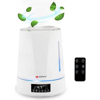 Luftfugter med LCD-display 25W - Hvid