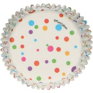 Konfetti Muffinsforme - 48 stk, FunCakes