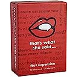 Det var det, hun sagde spil - kun udvidede voksne