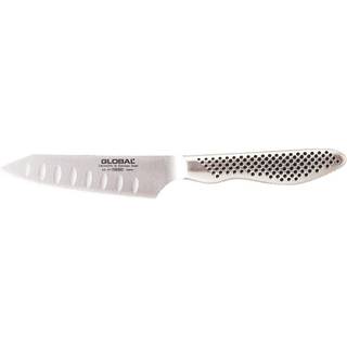 Global GS-59 Oriental Kochmesser 11 cm mit Kullen - Cromova 18 Stahl - Silber