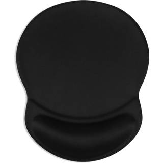 Itnrsiiet mus pad ergonomisk musepude med gel h?ndledsst?ttespil mus pude med klud ikke-skridsig pu base til computer b?rbar pc hjemmekontor og r